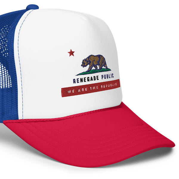 Renegade California Foam trucker hat